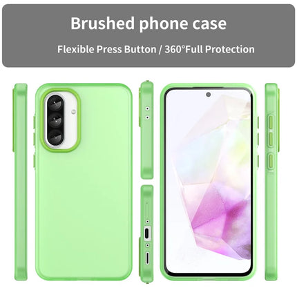 For Samsung Galaxy A36 5G / A56 5G Case TPU + PC Phone Back Cover Matte Translucent Design