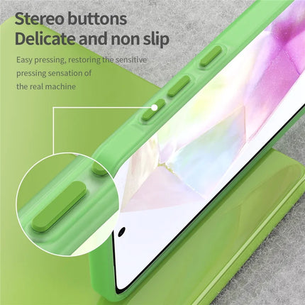 For Samsung Galaxy A36 5G / A56 5G Case TPU + PC Phone Back Cover Matte Translucent Design