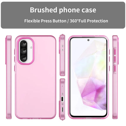 For Samsung Galaxy A36 5G / A56 5G Case TPU + PC Phone Back Cover Matte Translucent Design