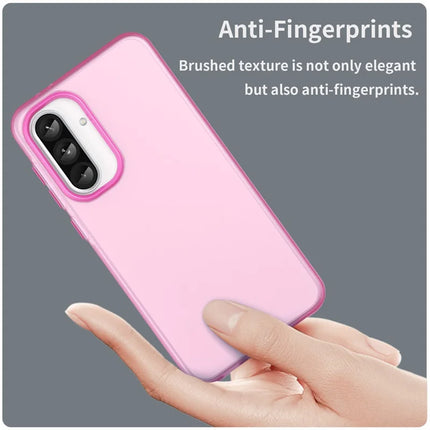 For Samsung Galaxy A36 5G / A56 5G Case TPU + PC Phone Back Cover Matte Translucent Design