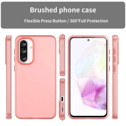 For Samsung Galaxy A36 5G / A56 5G Case TPU + PC Phone Back Cover Matte Translucent Design