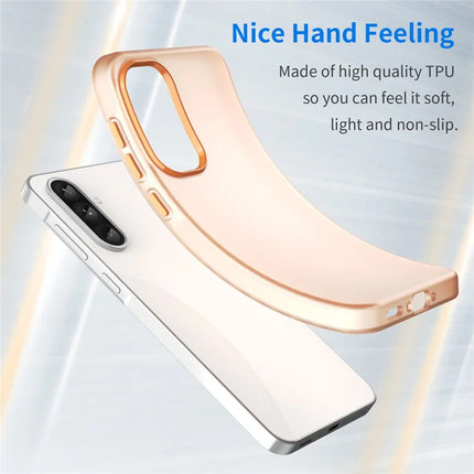 For Samsung Galaxy A36 5G / A56 5G Case TPU + PC Phone Back Cover Matte Translucent Design
