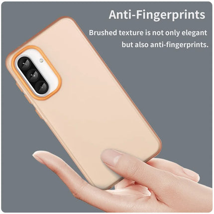 For Samsung Galaxy A36 5G / A56 5G Case TPU + PC Phone Back Cover Matte Translucent Design
