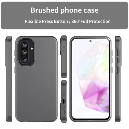 For Samsung Galaxy A15 4G / A15 5G Case TPU + PC Phone Back Cover Matte Translucent Design