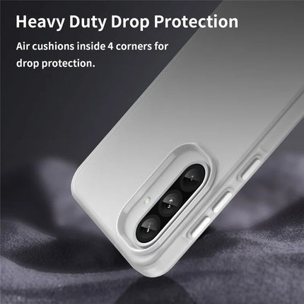 For Samsung Galaxy A15 4G / A15 5G Case TPU + PC Phone Back Cover Matte Translucent Design