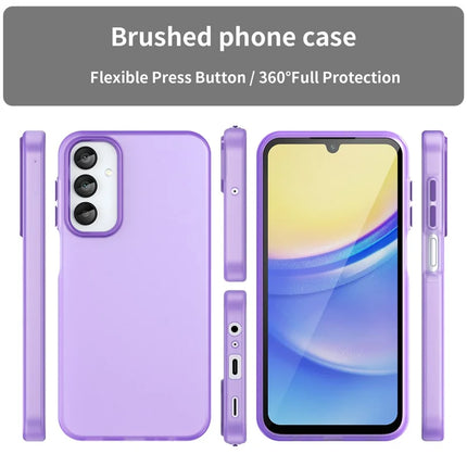 For Samsung Galaxy A15 4G / A15 5G Case TPU + PC Phone Back Cover Matte Translucent Design
