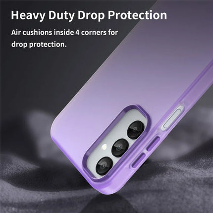 For Samsung Galaxy A15 4G / A15 5G Case TPU + PC Phone Back Cover Matte Translucent Design