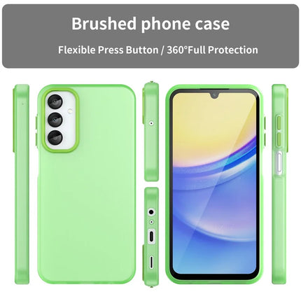 For Samsung Galaxy A15 4G / A15 5G Case TPU + PC Phone Back Cover Matte Translucent Design