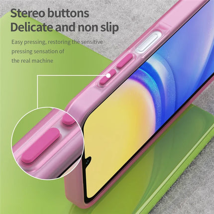 For Samsung Galaxy A15 4G / A15 5G Case TPU + PC Phone Back Cover Matte Translucent Design