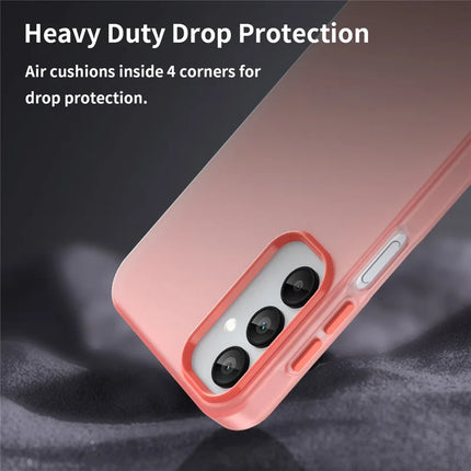 For Samsung Galaxy A15 4G / A15 5G Case TPU + PC Phone Back Cover Matte Translucent Design