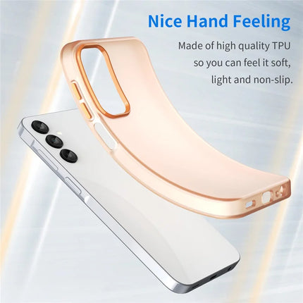 For Samsung Galaxy A15 4G / A15 5G Case TPU + PC Phone Back Cover Matte Translucent Design