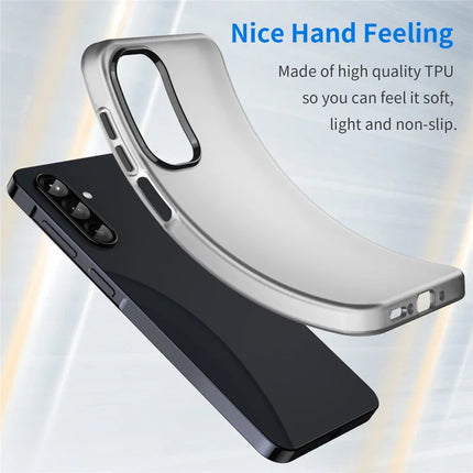 For Samsung Galaxy A26 5G Case TPU + PC Phone Back Cover Matte Translucent Design
