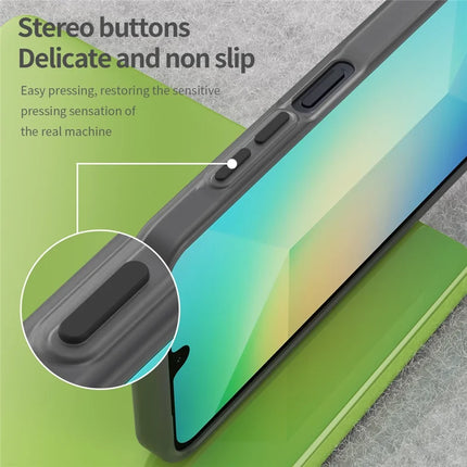 For Samsung Galaxy A26 5G Case TPU + PC Phone Back Cover Matte Translucent Design