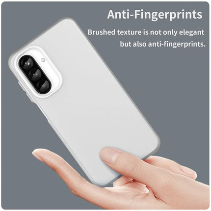 For Samsung Galaxy A26 5G Case TPU + PC Phone Back Cover Matte Translucent Design