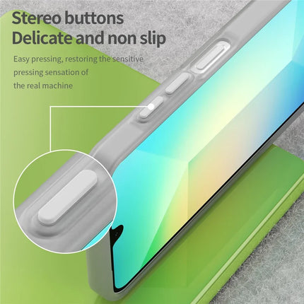 For Samsung Galaxy A26 5G Case TPU + PC Phone Back Cover Matte Translucent Design