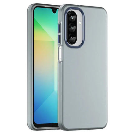For Samsung Galaxy A26 5G Case TPU + PC Phone Back Cover Matte Translucent Design - Dark Blue