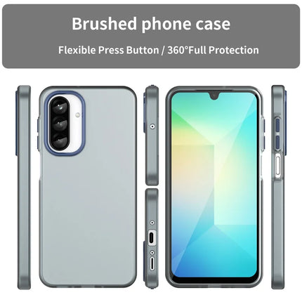 For Samsung Galaxy A26 5G Case TPU + PC Phone Back Cover Matte Translucent Design
