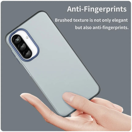For Samsung Galaxy A26 5G Case TPU + PC Phone Back Cover Matte Translucent Design