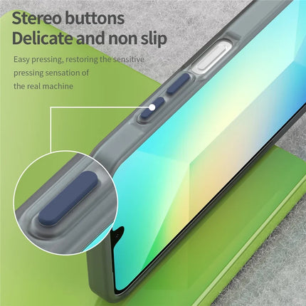 For Samsung Galaxy A26 5G Case TPU + PC Phone Back Cover Matte Translucent Design