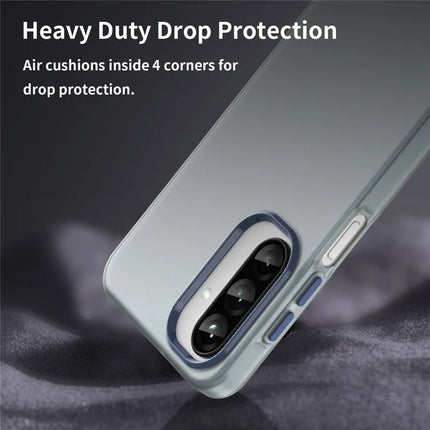 For Samsung Galaxy A26 5G Case TPU + PC Phone Back Cover Matte Translucent Design