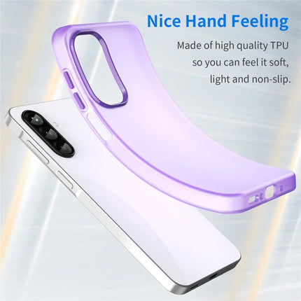 For Samsung Galaxy A26 5G Case TPU + PC Phone Back Cover Matte Translucent Design