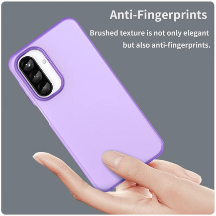 For Samsung Galaxy A26 5G Case TPU + PC Phone Back Cover Matte Translucent Design