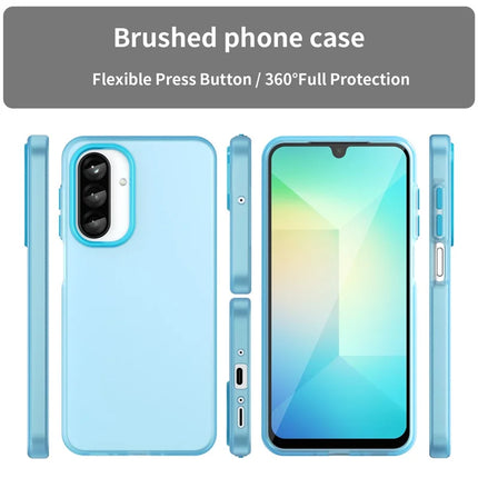 For Samsung Galaxy A26 5G Case TPU + PC Phone Back Cover Matte Translucent Design