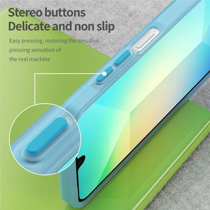 For Samsung Galaxy A26 5G Case TPU + PC Phone Back Cover Matte Translucent Design