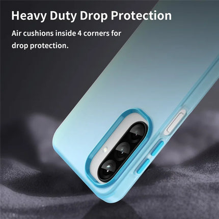 For Samsung Galaxy A26 5G Case TPU + PC Phone Back Cover Matte Translucent Design