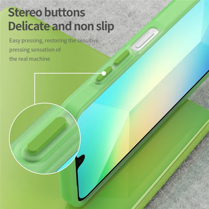 For Samsung Galaxy A26 5G Case TPU + PC Phone Back Cover Matte Translucent Design