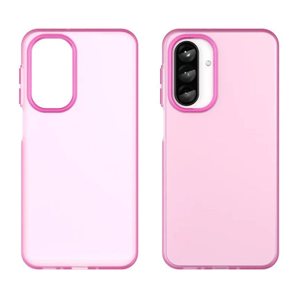 For Samsung Galaxy A26 5G Case TPU + PC Phone Back Cover Matte Translucent Design