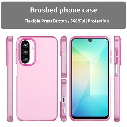 For Samsung Galaxy A26 5G Case TPU + PC Phone Back Cover Matte Translucent Design