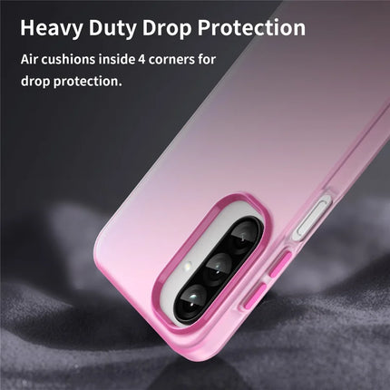 For Samsung Galaxy A26 5G Case TPU + PC Phone Back Cover Matte Translucent Design