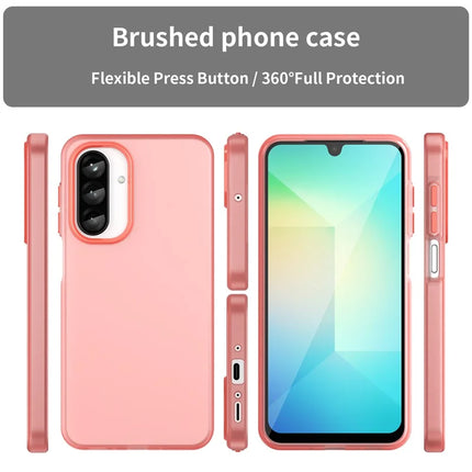 For Samsung Galaxy A26 5G Case TPU + PC Phone Back Cover Matte Translucent Design