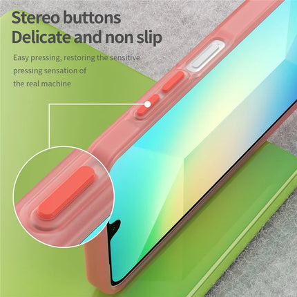 For Samsung Galaxy A26 5G Case TPU + PC Phone Back Cover Matte Translucent Design