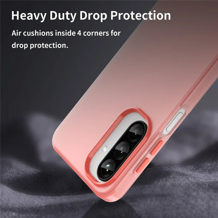 For Samsung Galaxy A26 5G Case TPU + PC Phone Back Cover Matte Translucent Design
