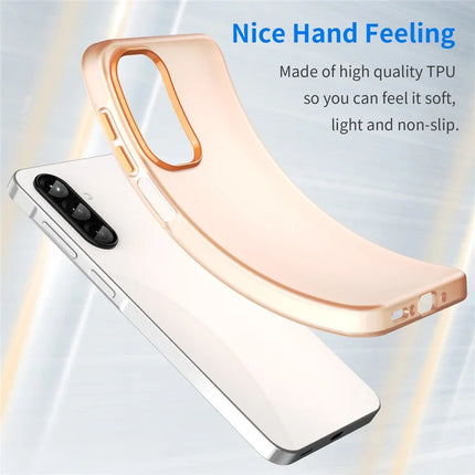 For Samsung Galaxy A26 5G Case TPU + PC Phone Back Cover Matte Translucent Design