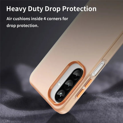 For Samsung Galaxy A26 5G Case TPU + PC Phone Back Cover Matte Translucent Design