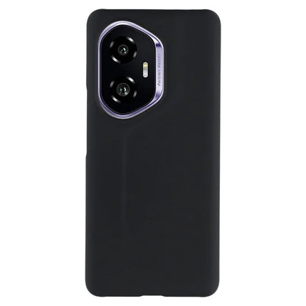 For Honor 300 Case Hard PC Frosted Minimalist Phone Cover - Black