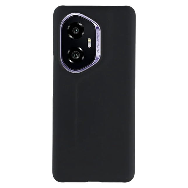 For Honor 300 Case Hard PC Frosted Minimalist Phone Cover - Black