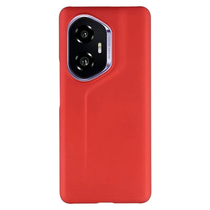 For Honor 300 Case Hard PC Frosted Minimalist Phone Cover - Red