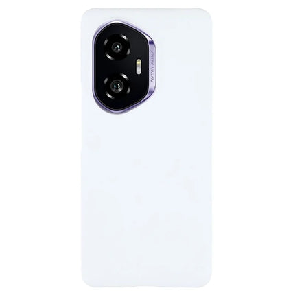 For Honor 300 Case Hard PC Frosted Minimalist Phone Cover - White