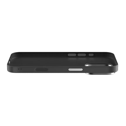 ABEEL For iPhone 16 Pro Case Compatible with MagSafe Micro-Embossing PC TPU Aluminum Alloy Leather Phone Cover