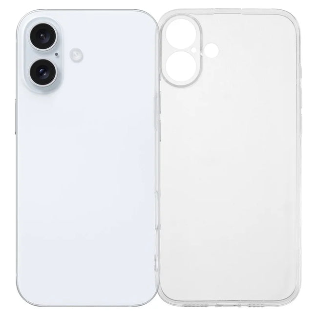 For iPhone 16 Plus Case 1.2mm Ultra Thin Crystal Clear TPU Phone Cover