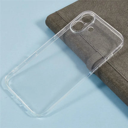 For iPhone 16 Plus Case 1.2mm Ultra Thin Crystal Clear TPU Phone Cover