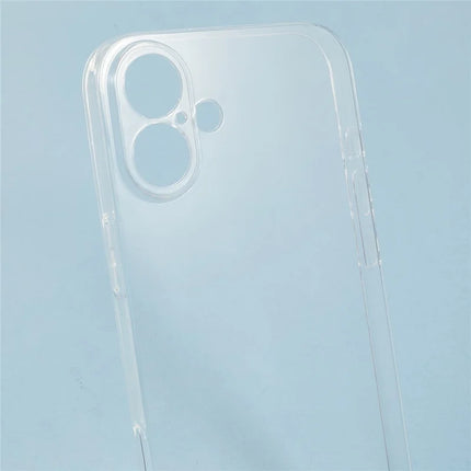 For iPhone 16 Plus Case 1.2mm Ultra Thin Crystal Clear TPU Phone Cover