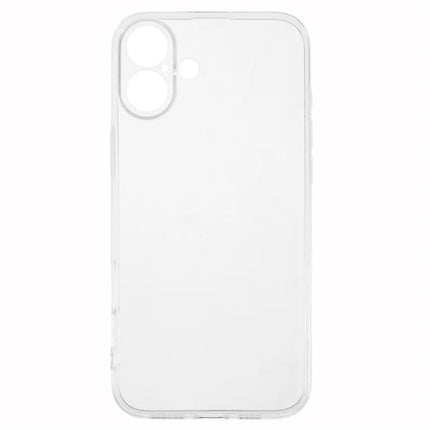 For iPhone 16 Case 1.2mm Ultra Thin Crystal Clear TPU Phone Cover