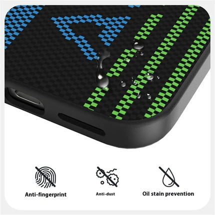 ABEEL For Google Pixel 9 Pro XL Case Compatible with MagSafe Printed PC TPU Aluminum Alloy Leather Phone Cover