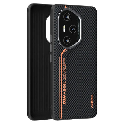 ABEEL For Honor 300 Pro Case Compatible with MagSafe Printed PC TPU Aluminum Alloy Leather Phone Cover