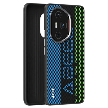 ABEEL For Honor 300 Ultra Case Compatible with MagSafe Printed PC TPU Aluminum Alloy Leather Phone Cover